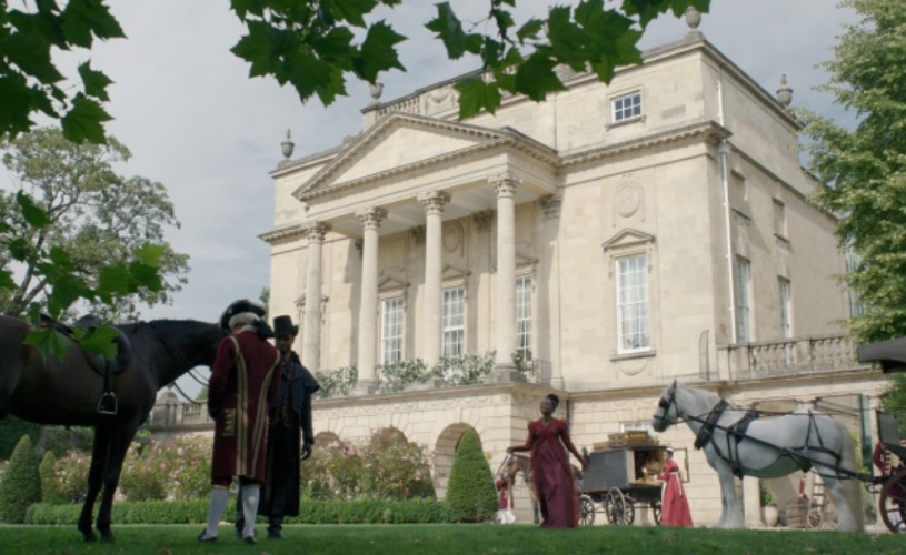 Bridgerton filming at the Holburne Museum, Bath